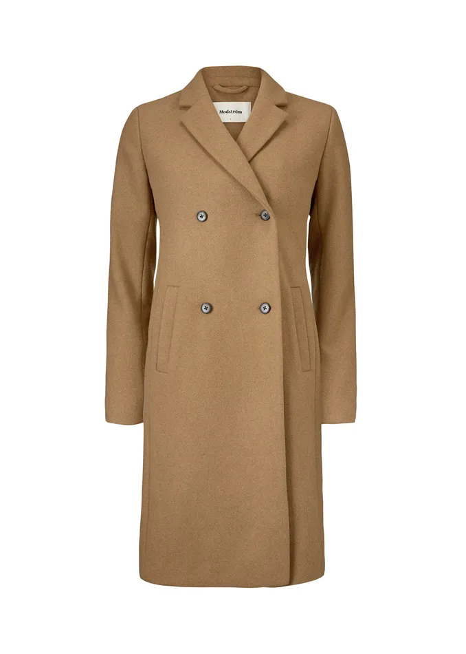 Women Odelia Coat Brown Sugar Modstrm Coats and Jackets Women Odelia Coat Brown Sugar Modstrm Coats and Jackets