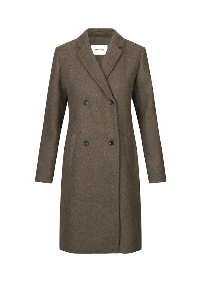 Women Odelia Coat Espresso Modstrm Coats and Jackets