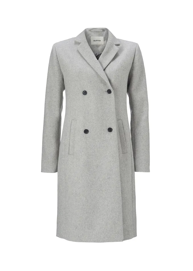 Women Odelia Coat Grey Melange Modstrm Coats and Jackets