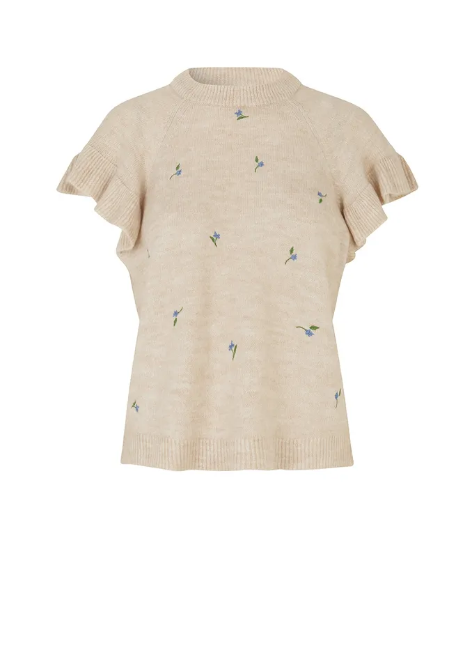 Women OlavMD Vest Cream Milk Modstrm Blouses and Knitwear Women OlavMD Vest Cream Milk Modstrm Blouses and Knitwear