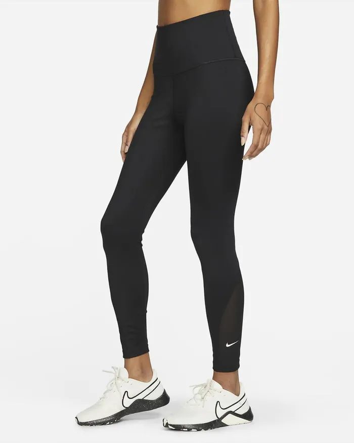 Women One Blackwhite Nike Leggings