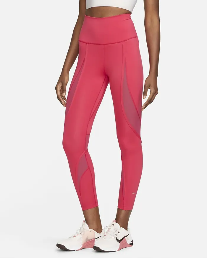 Women One Light Fusion Redred Stardust Nike Leggings