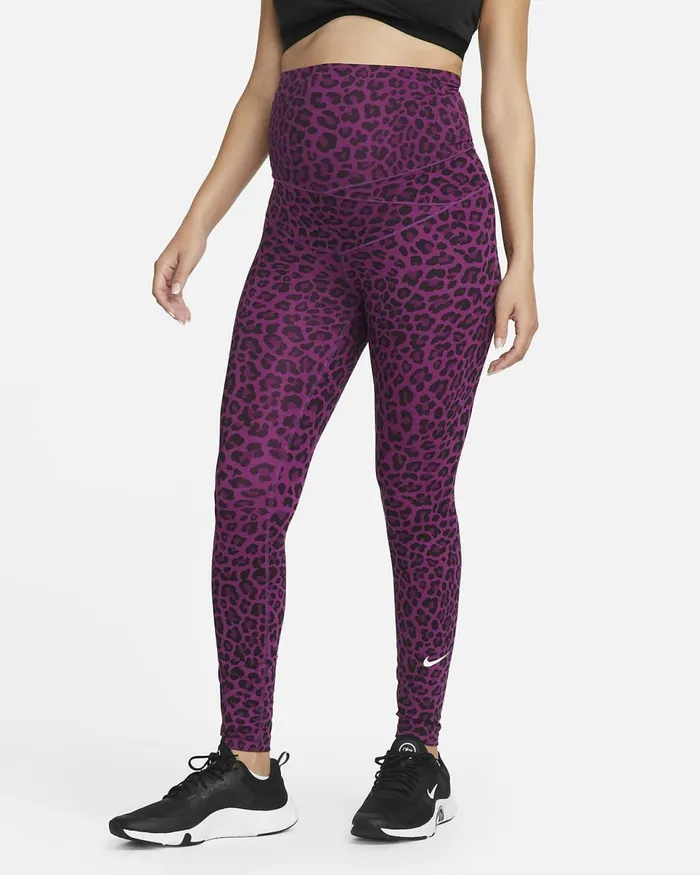 Women One M Viotechwhite Nike Leggings