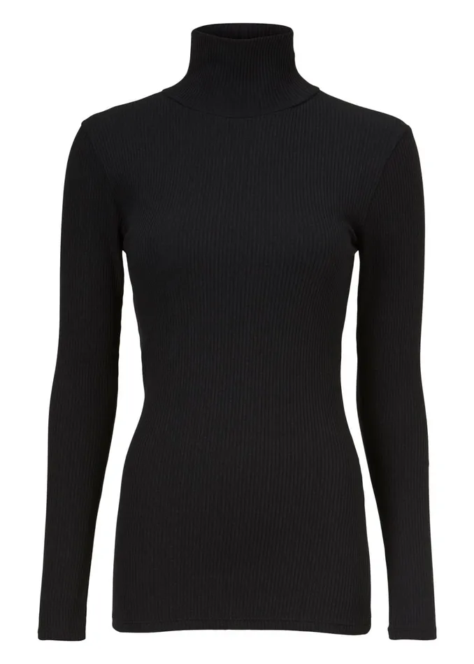 Women Orson Rollneck Black Modstrm Tops Women Orson Rollneck Black Modstrm Tops