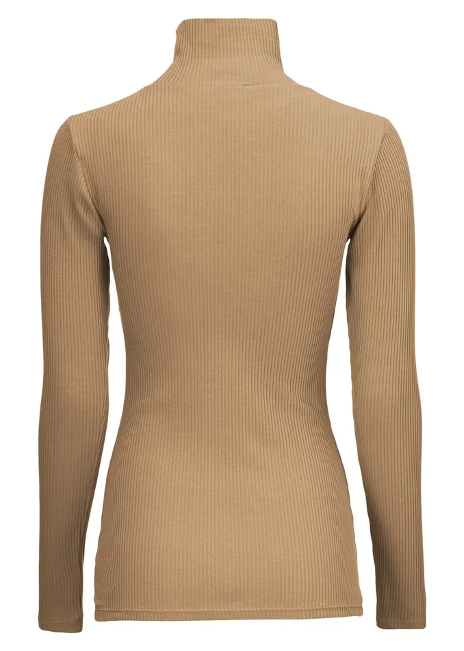 Women Orson Rollneck Camel Modstrm Tops