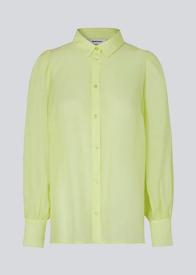 Women OskarMD Shirt Yellow Pear Modstrm Shirts