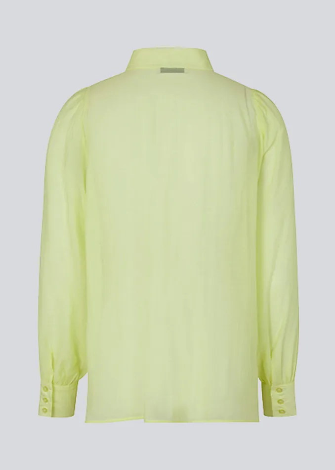 Women OskarMD Shirt Yellow Pear Modstrm Shirts Women OskarMD Shirt Yellow Pear Modstrm Shirts