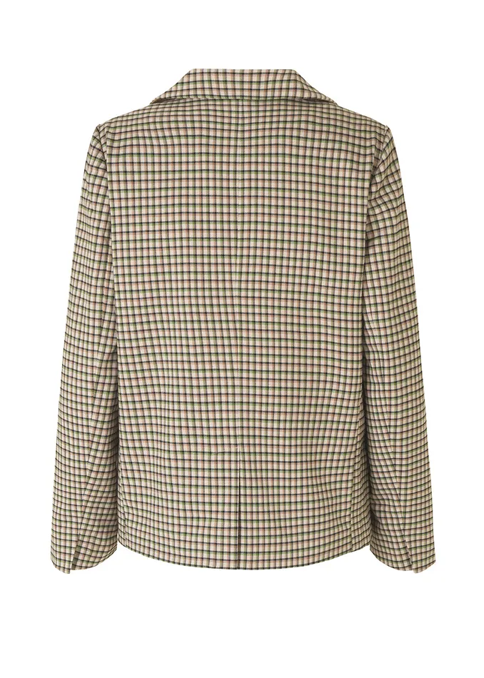 Women OsvaldMD Blazer Forest Check Modstrm Suits Women OsvaldMD Blazer Forest Check Modstrm Suits