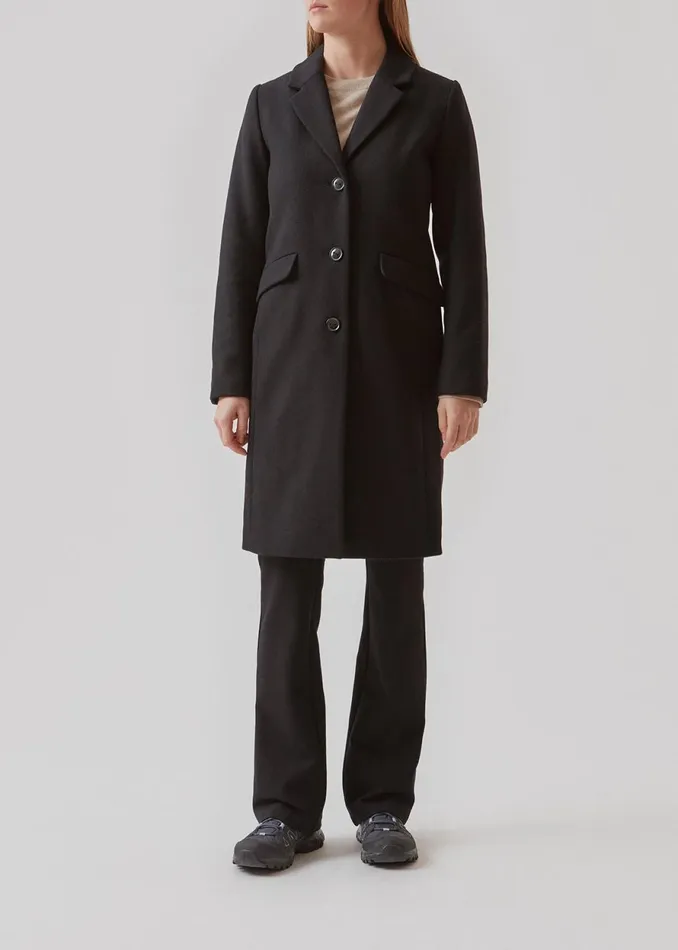 Women Pamela Coat Black Modstrm Coats and Jackets