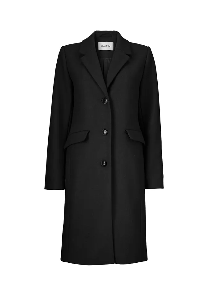Women Pamela Coat Black Modstrm Coats and Jackets Women Pamela Coat Black Modstrm Coats and Jackets