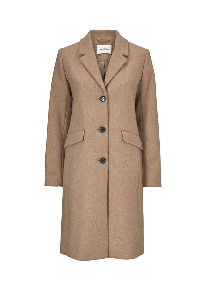 Women Pamela Coat Brown Sugar Modstrm Coats and Jackets