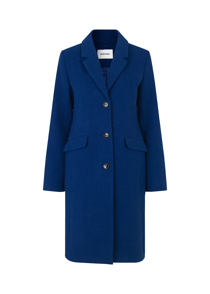 Women Pamela Coat Electric Blue Modstrm Coats and Jackets