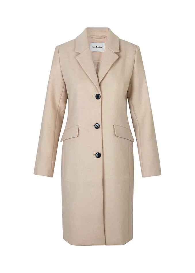 Women Pamela Coat Summer Sand Modstrm Coats and Jackets