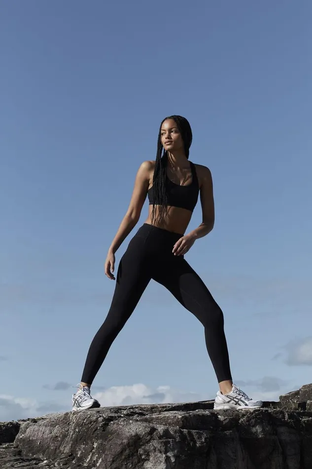 Women Pants Cotton On Active Core Full Length Tight Core Black