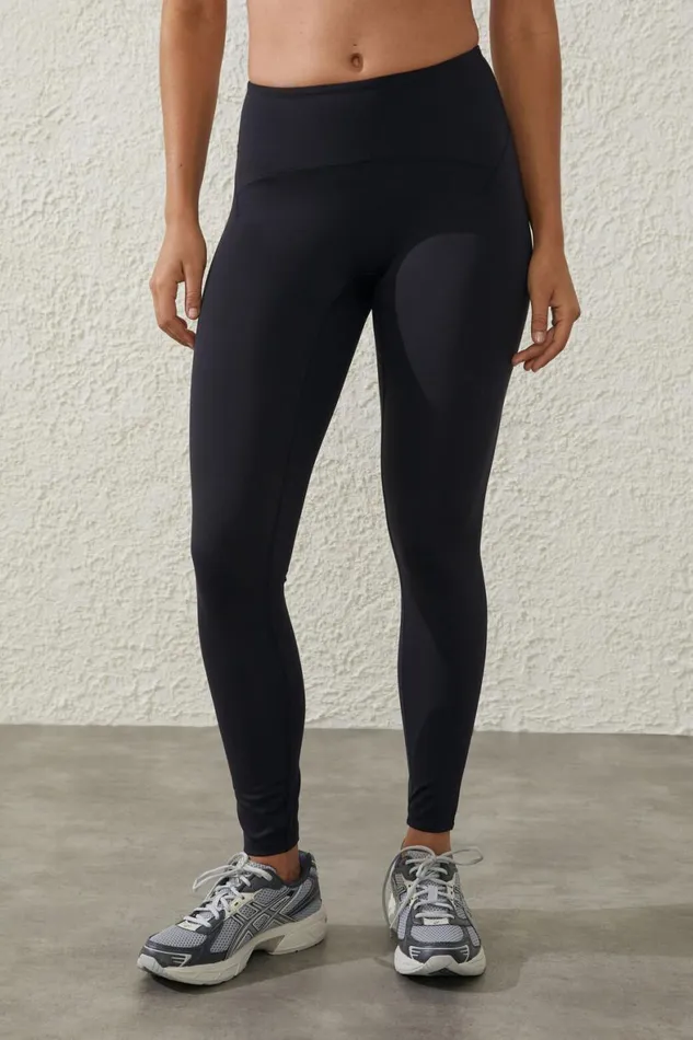Women Pants Cotton On Ultra Soft Shaped Full Length Tight Black