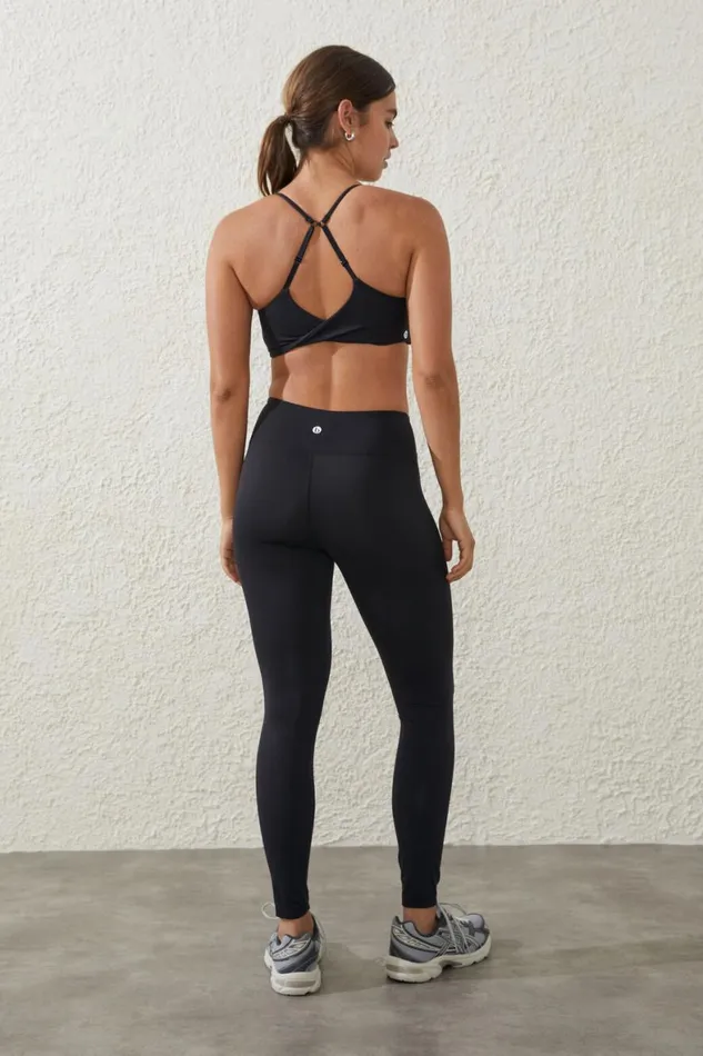 Women Pants Cotton On Ultra Soft Shaped Full Length Tight Black
