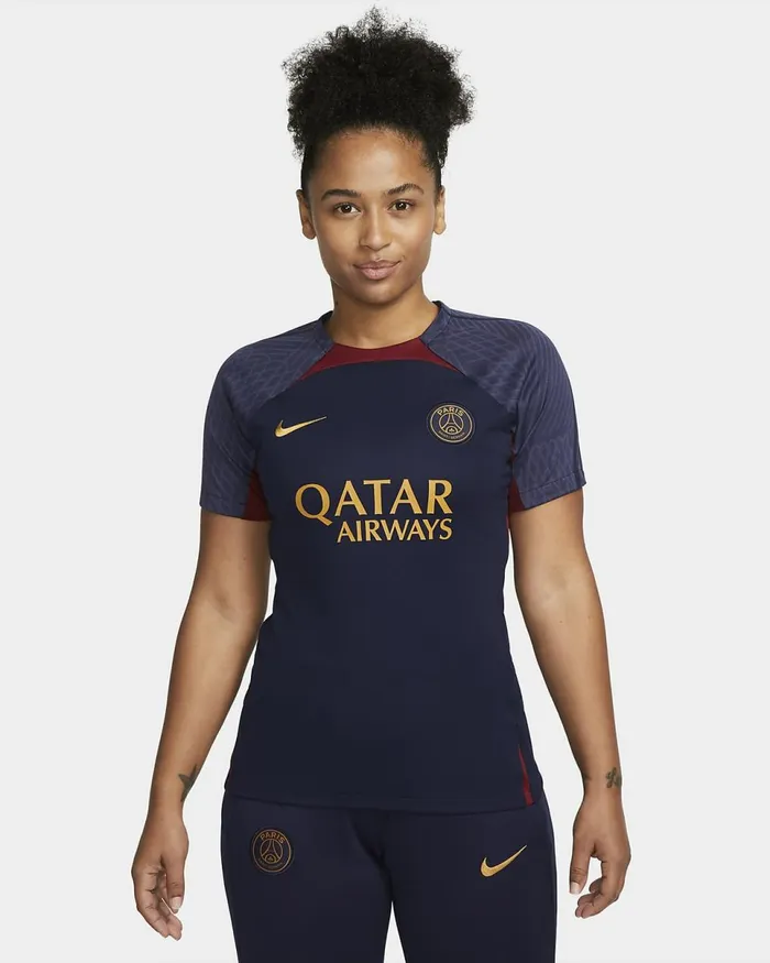 Women Paris SaintGermain Strike Blackened Blueblackened Blueteam Redgold Suede Nike Tops And TShirts Women Paris SaintGermain Strike Blackened Blueblackened Blueteam Redgold Suede Nike Tops And TShirts