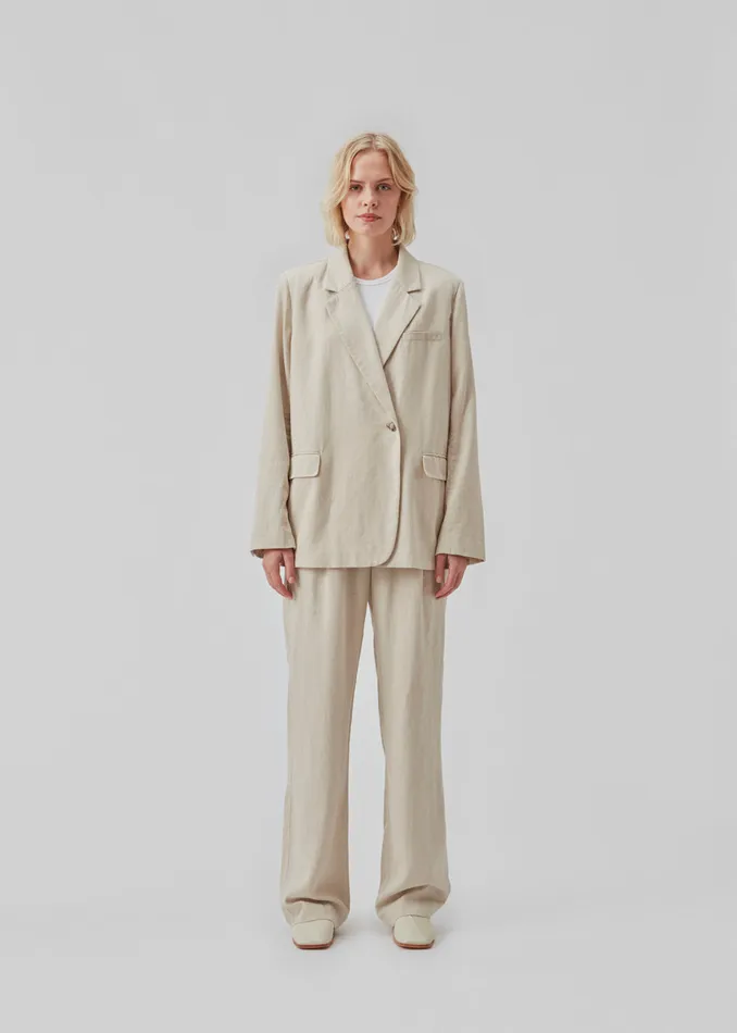 Women ParkMD Blazer Cream Milk Modstrm Blazer