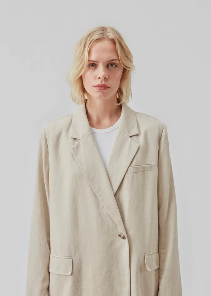 Women ParkMD Blazer Cream Milk Modstrm Blazer Women ParkMD Blazer Cream Milk Modstrm Blazer