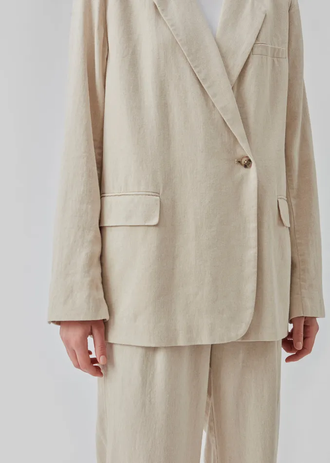 Women ParkMD Blazer Cream Milk Modstrm Blazer Women ParkMD Blazer Cream Milk Modstrm Blazer
