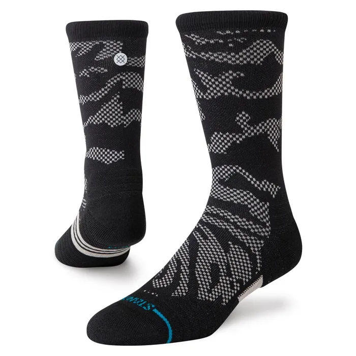 Women Performance Crew Socks Mid Tendencies 8211 Black Stance Crew