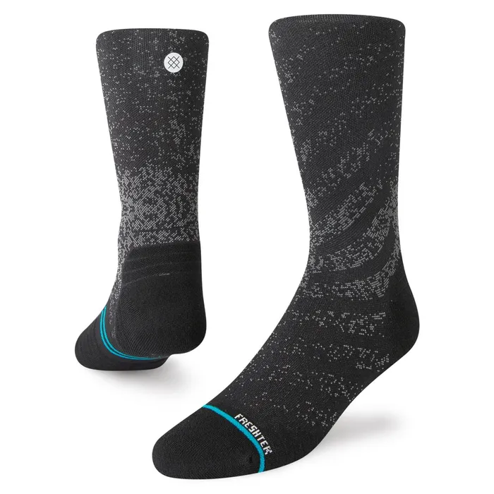 Women Performance Crew Socks Run Light 8211 Black Stance Crew