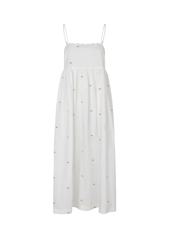 Women PernilleMD Strap Dress Soft White Modstrm Dresses Women PernilleMD Strap Dress Soft White Modstrm Dresses