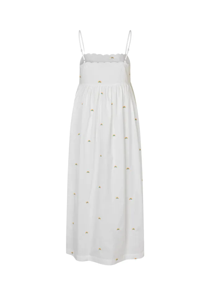 Women PernilleMD Strap Dress Soft White Modstrm Dresses Women PernilleMD Strap Dress Soft White Modstrm Dresses
