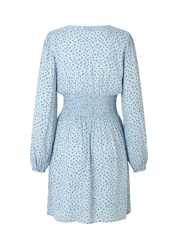 Women PorschaMD Print Dress Hyacinth Modstrm Dresses Women PorschaMD Print Dress Hyacinth Modstrm Dresses