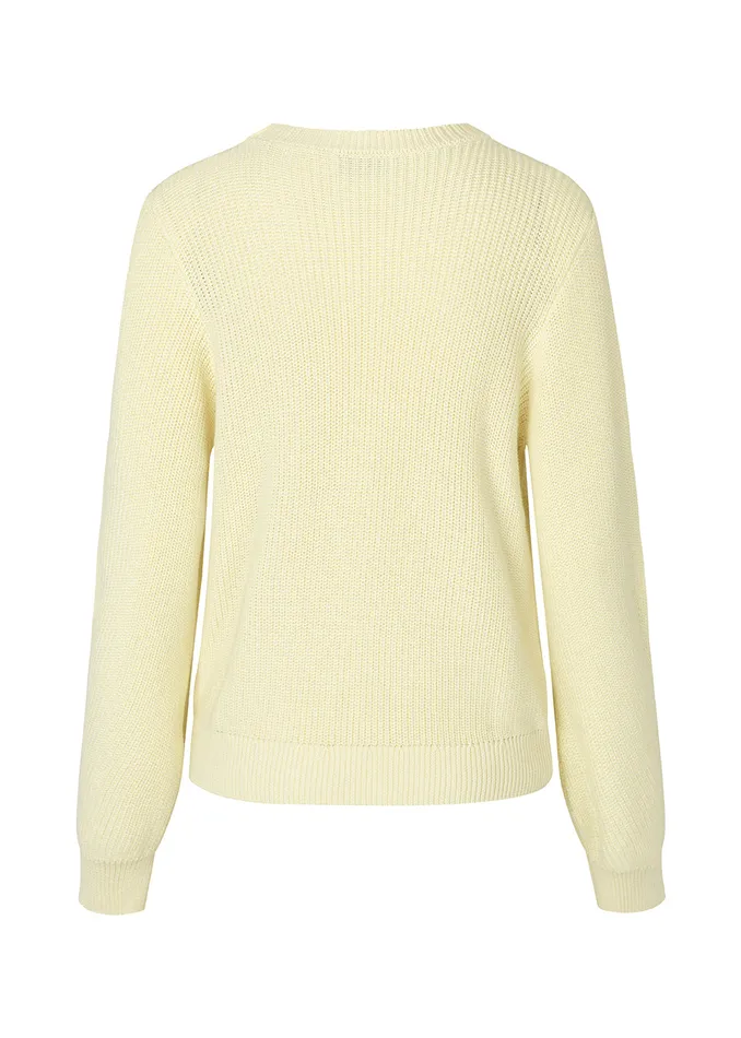 Women PrishaMD Oneck Tender Yellow Modstrm Blouses and Knitwear Women PrishaMD Oneck Tender Yellow Modstrm Blouses and Knitwear