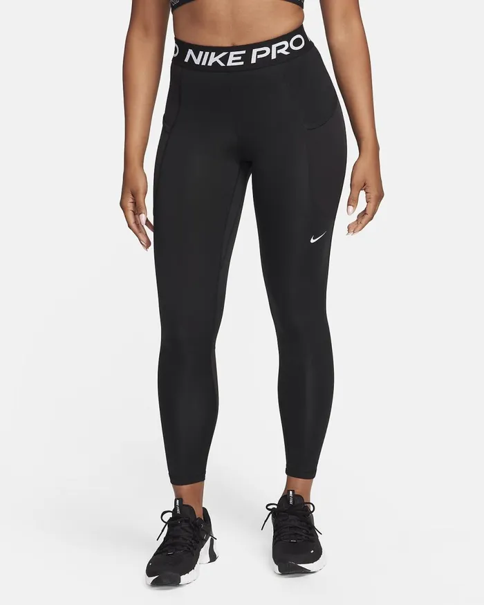 Women Pro 365 Blackwhite Nike Leggings