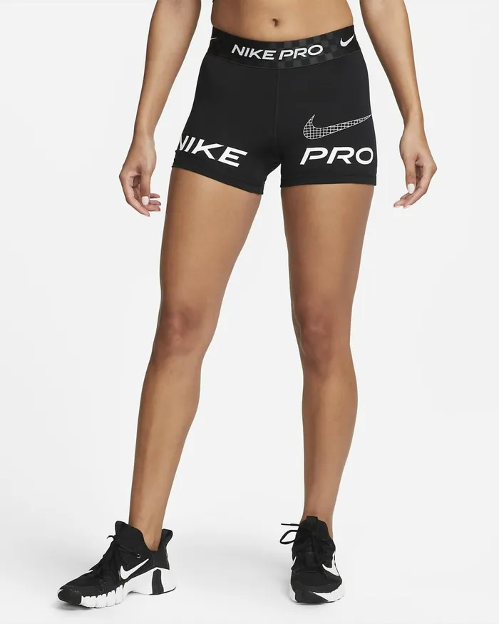 Women Pro DriFit Blackanthracitewhite Nike Leggings