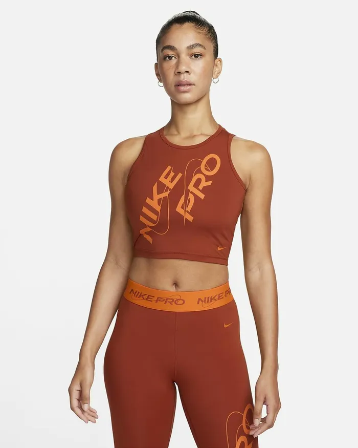 Women Pro DriFit Rugged Orangesafety Orange Nike Matching Sets