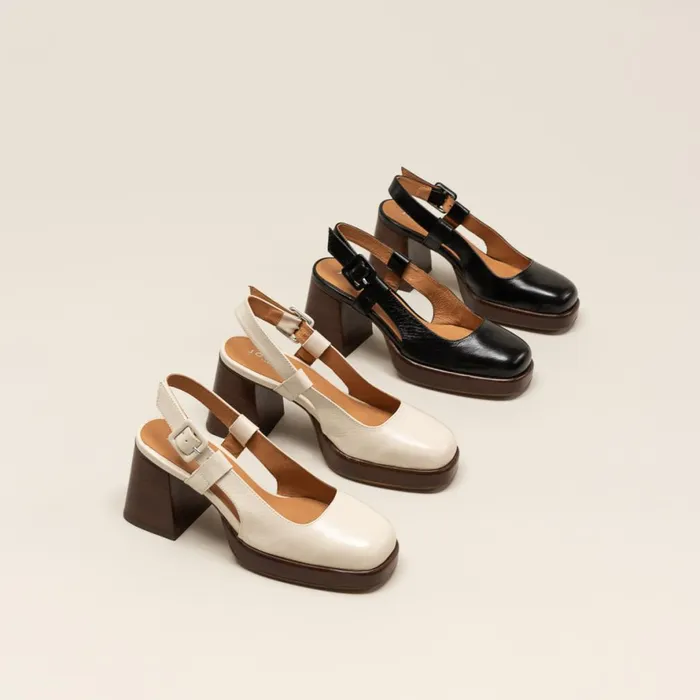 Women Pumps Jonak Open Toe Platform Pumps