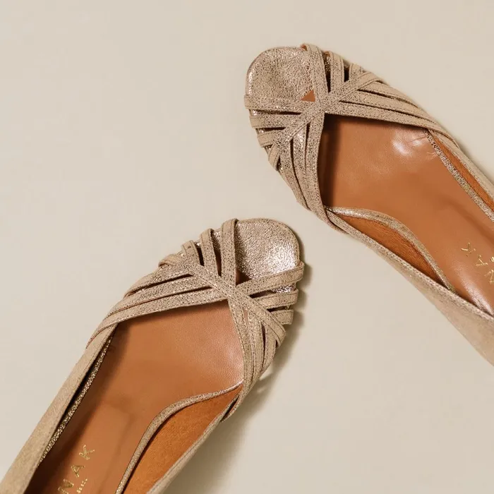 Women Pumps Jonak Open Toe Pumps With Thick Heels