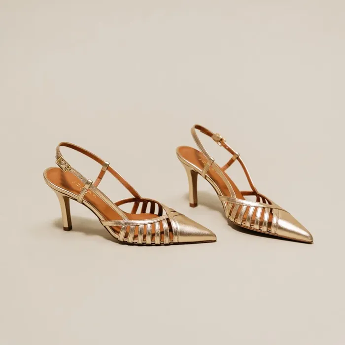 Women Pumps Jonak Pointed Toe Pumps With Openwork Details