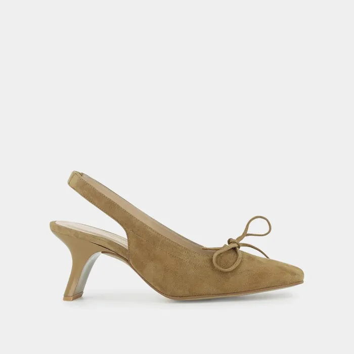 Women Pumps Jonak Slingback Pumps With Virgule Heel