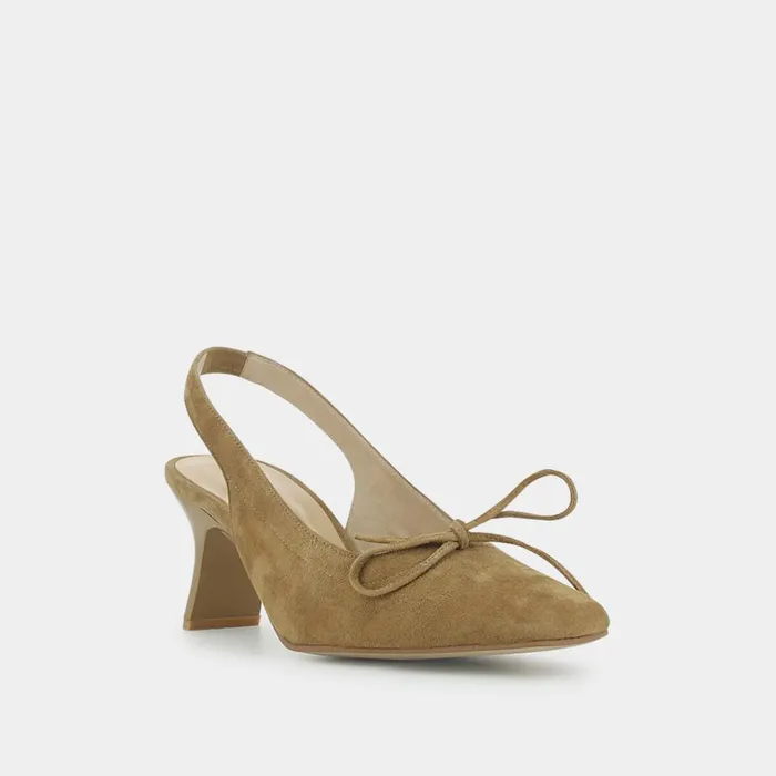 Women Pumps Jonak Slingback Pumps With Virgule Heel