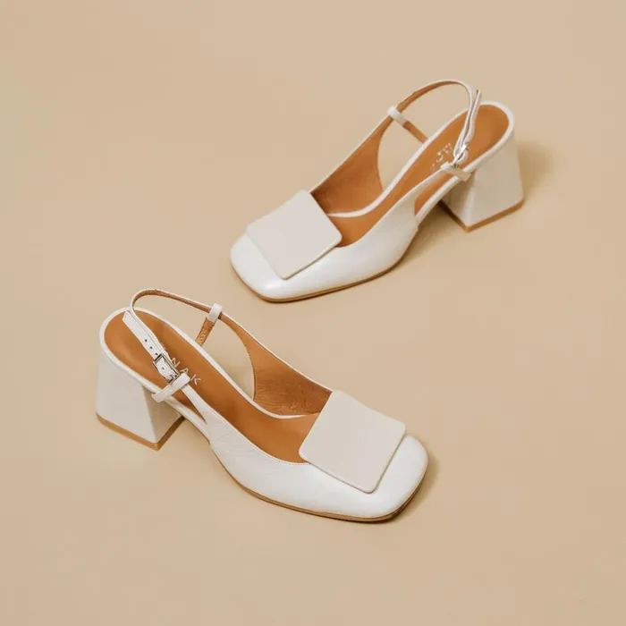 Women Pumps Jonak Square Toe Slingback Pumps