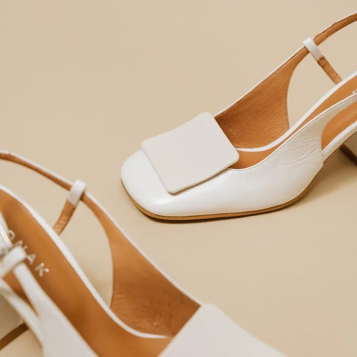 Women Pumps Jonak Square Toe Slingback Pumps