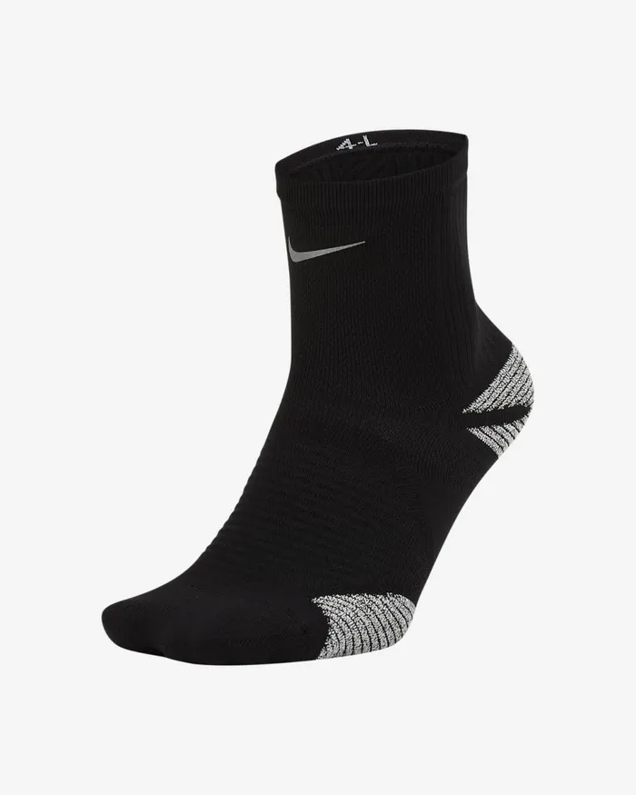 Women Racing Blackreflect Silver Nike Socks