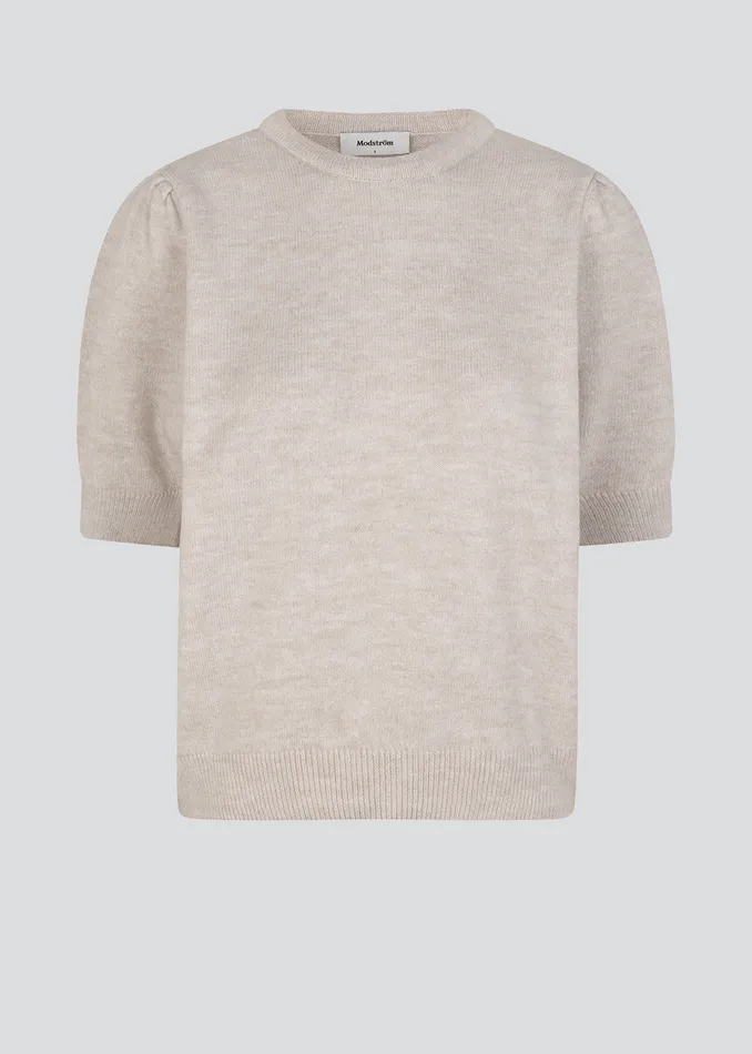 Women RhondaMD Oneck Summer Sand Modstrm Blouses and Knitwear Women RhondaMD Oneck Summer Sand Modstrm Blouses and Knitwear