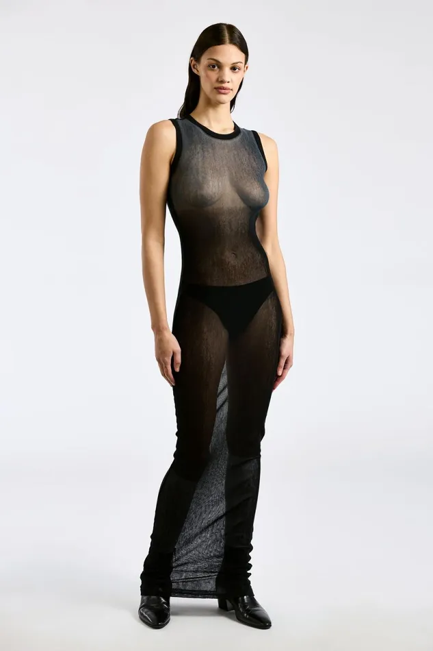 Women Rio Maxi Dress Black Cast COTTON CITIZEN Dresses