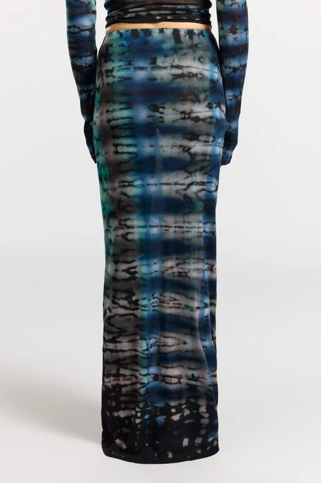 Women Rio Maxi Skirt Cobalt Blue Tie Dye COTTON CITIZEN Skirts Women Rio Maxi Skirt Cobalt Blue Tie Dye COTTON CITIZEN Skirts