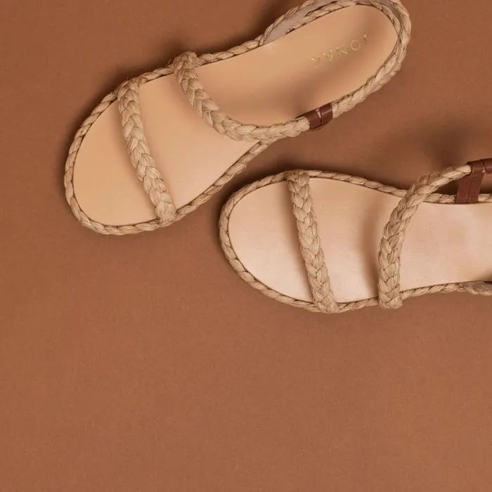 Women Sandals Jonak Asymmetrical Strappy Sandals