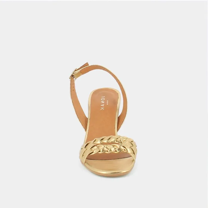 Women Sandals Jonak Braided Sandals With Heels