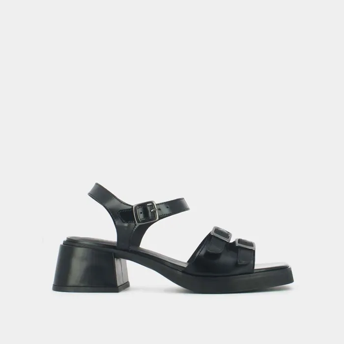 Women Sandals Jonak Buckle Sandals With Square Toe