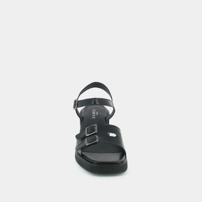 Women Sandals Jonak Buckle Sandals With Square Toe
