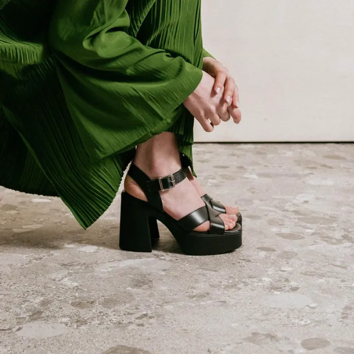 Women Sandals Jonak CrossStrap Platform Sandals