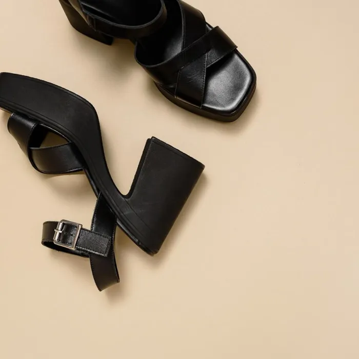Women Sandals Jonak CrossStrap Platform Sandals